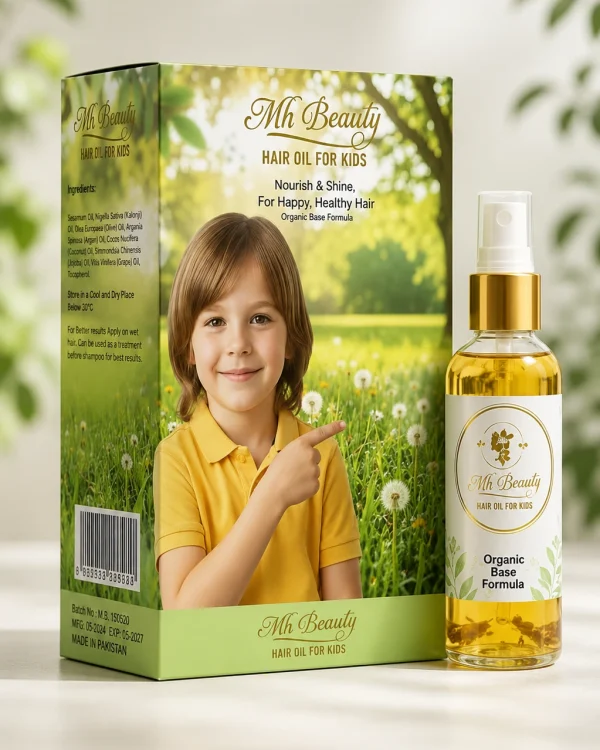 Mh Beauty Kids Hair Oil – Organic Hair Nourishing Formula